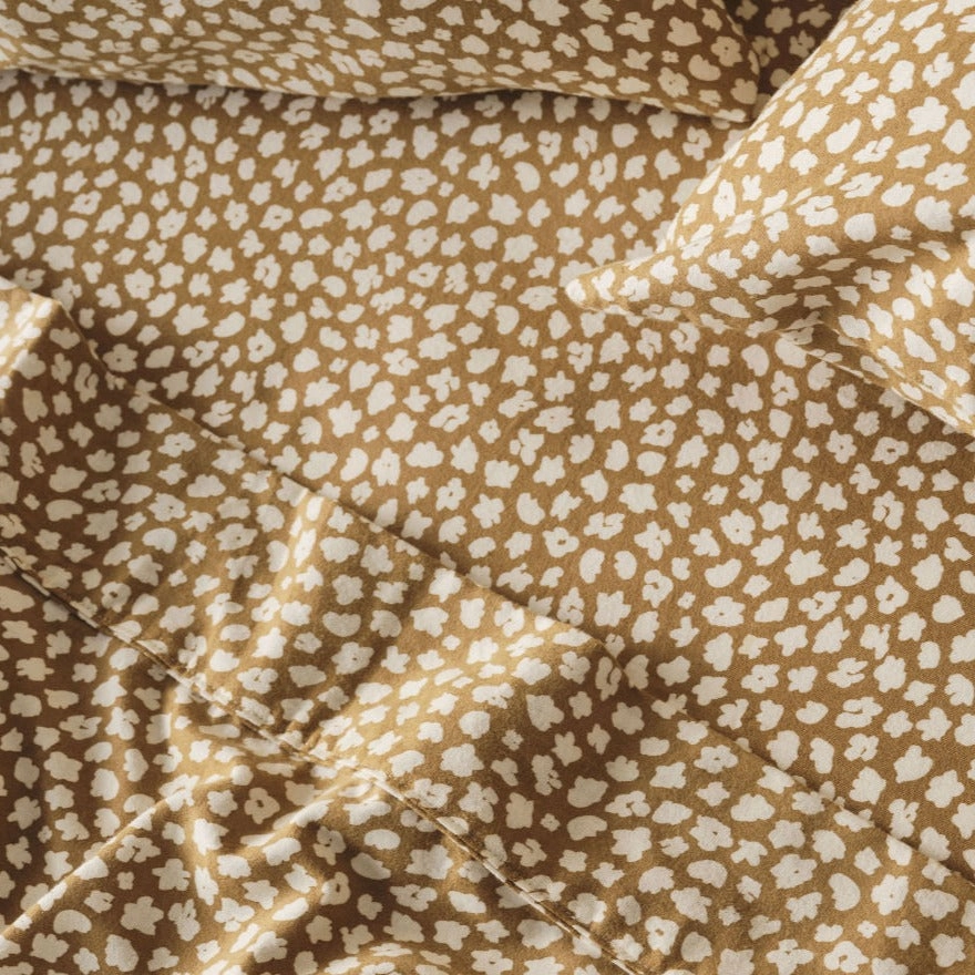 Abbi Dijon Flannelette Sheet Set by LINEN HOUSE