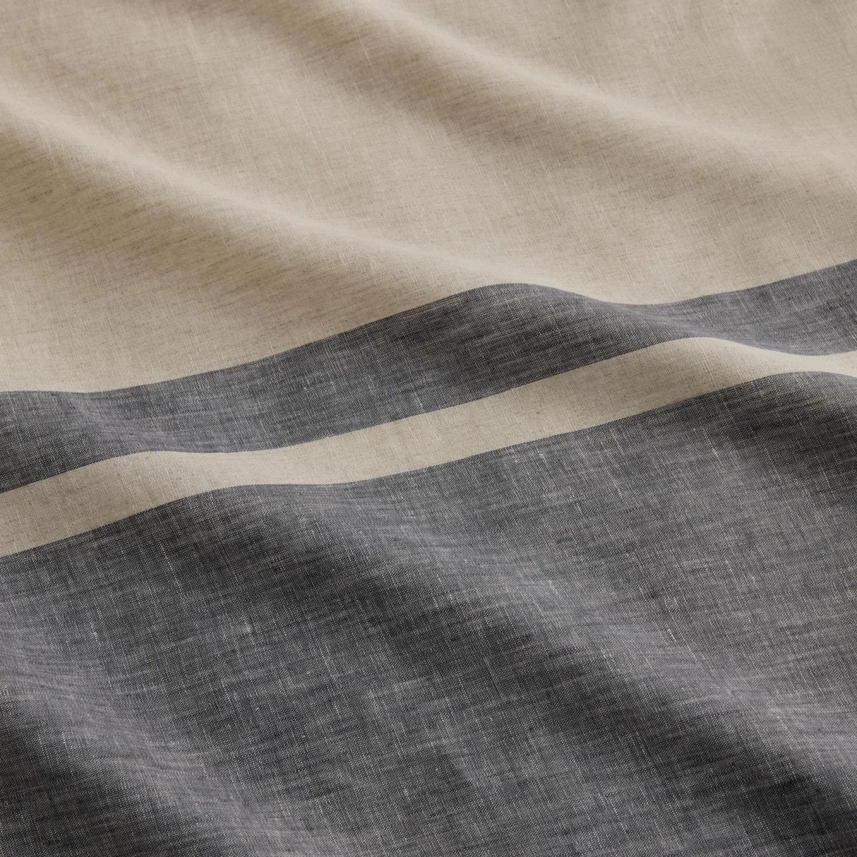 Abbotson Bloc Flax Linen Quilt Cover by Sheridan