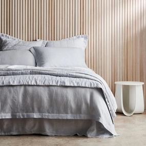 Abbotson Silver Bed Cover by Sheridan