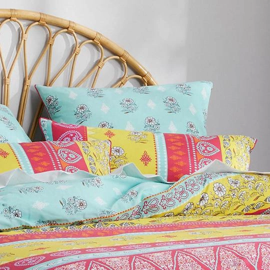 Adhira Summer Quilt Cover Set by Logan & Mason