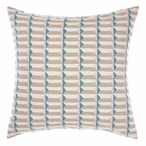 Aida Sky European Pillowcase by Linen House