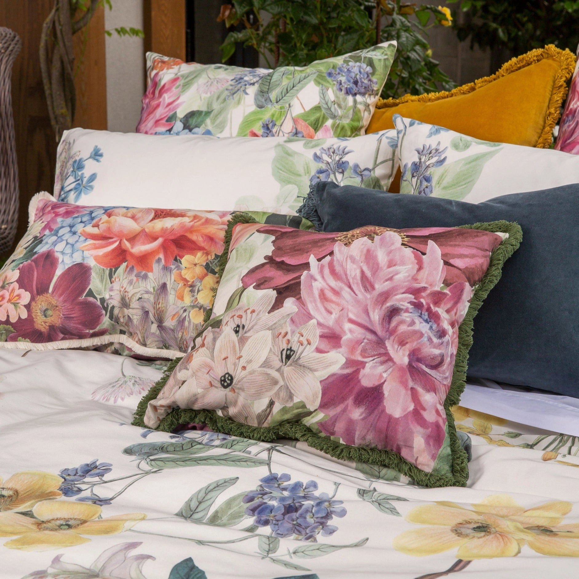 Ashanti Quilt Cover Set  by MM Linen
