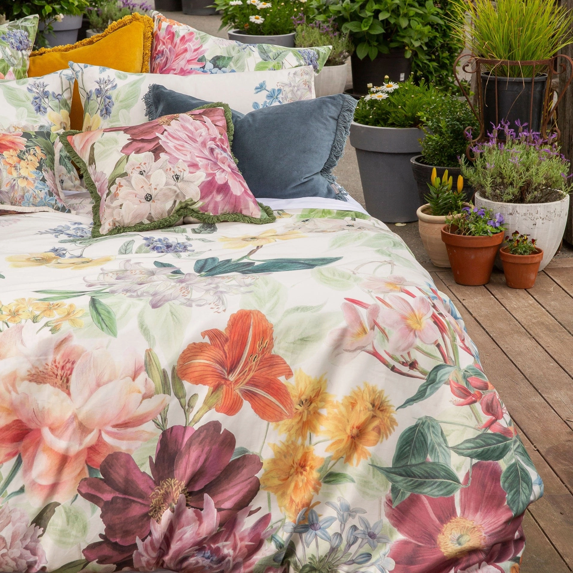 Ashanti Quilt Cover Set  by MM Linen