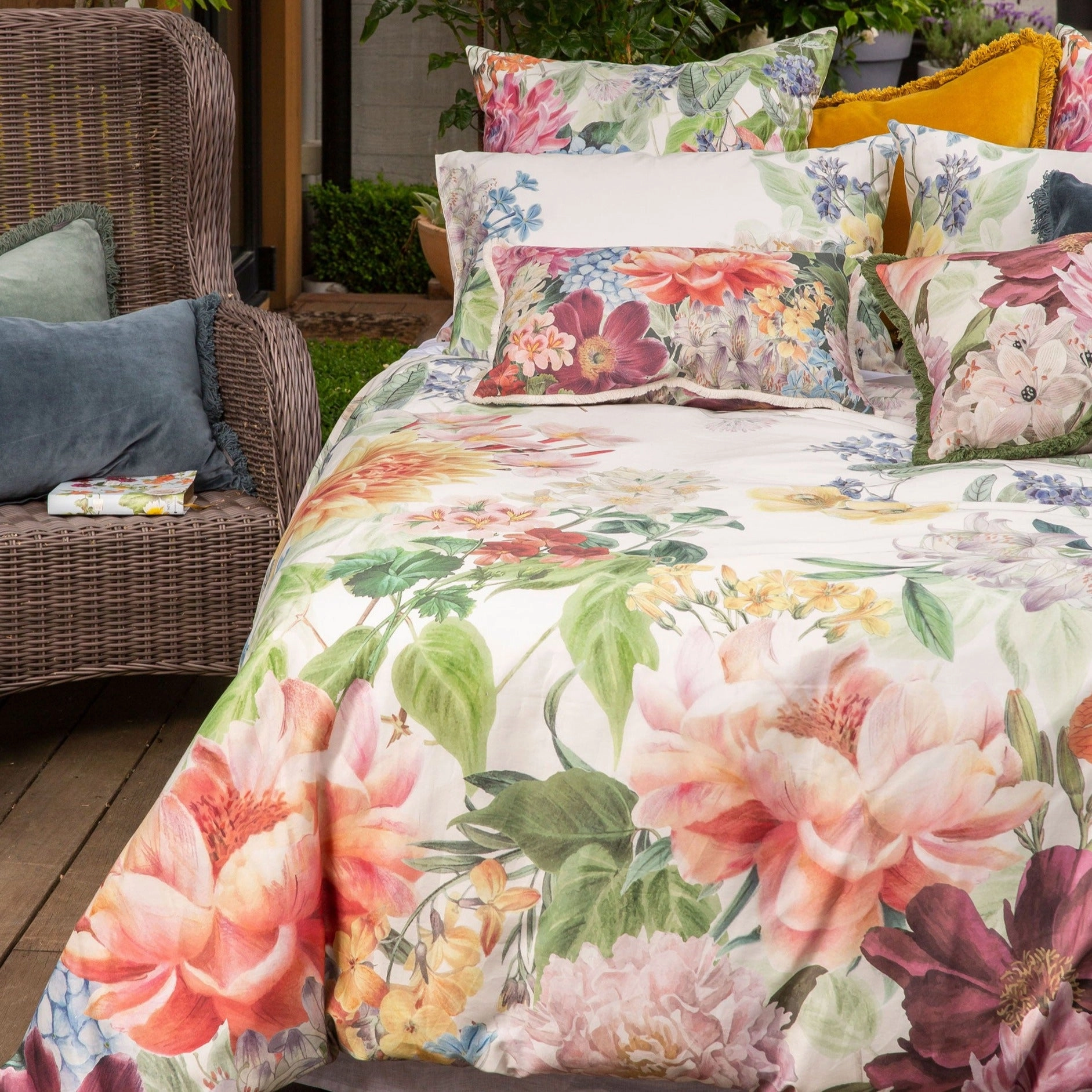 Ashanti Quilt Cover Set  by MM Linen