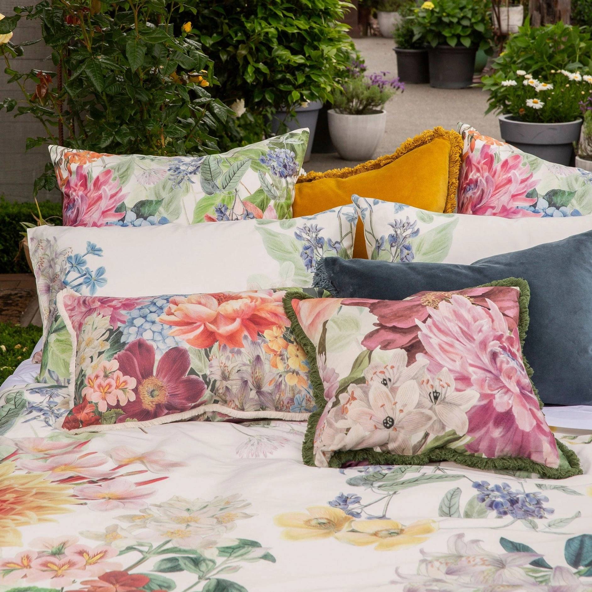 Ashanti Quilt Cover Set  by MM Linen