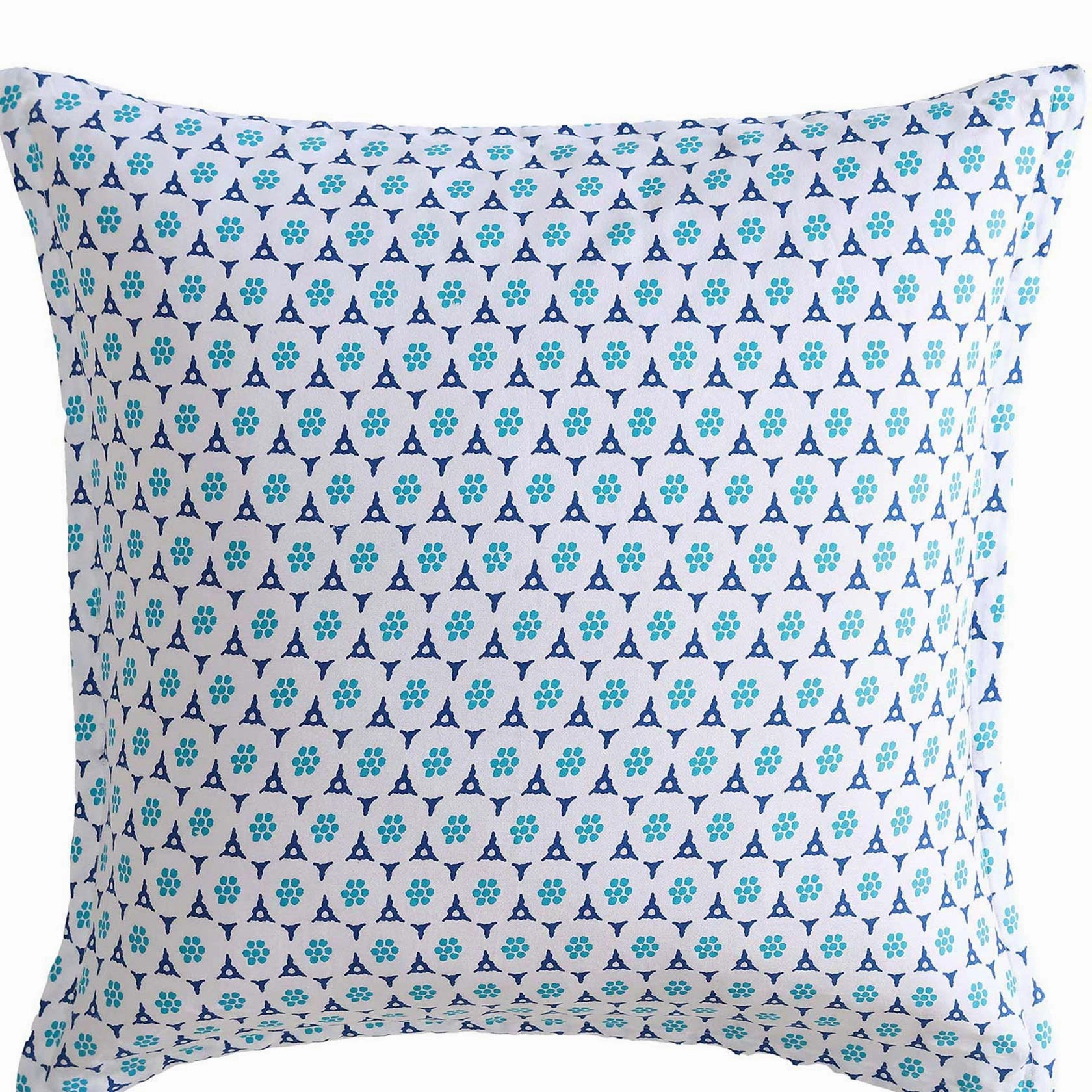 Avalon Blue European Pillowcase by Logan and Mason