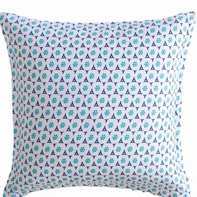 Avalon Blue European Pillowcase by Logan and Mason
