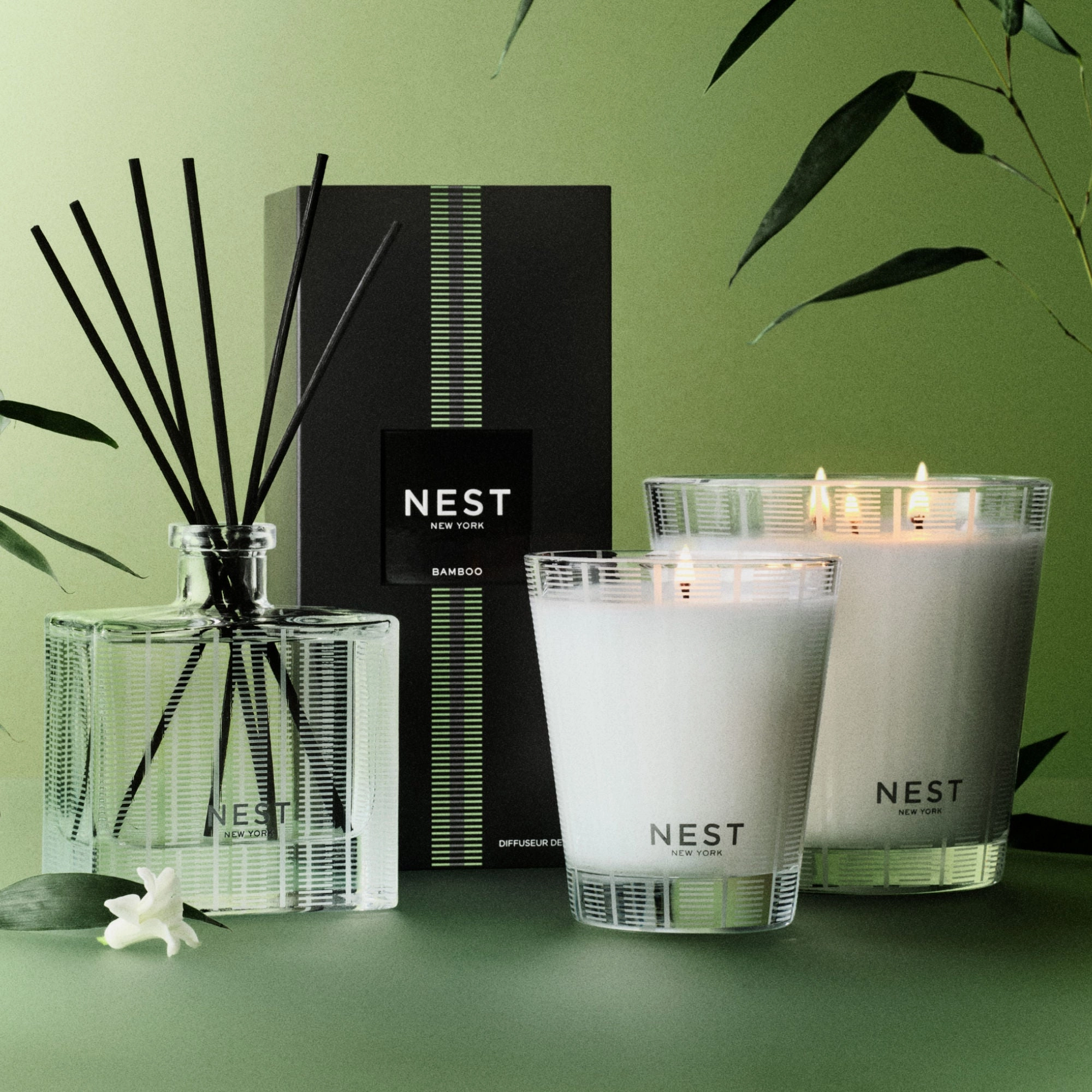 Bamboo Candle