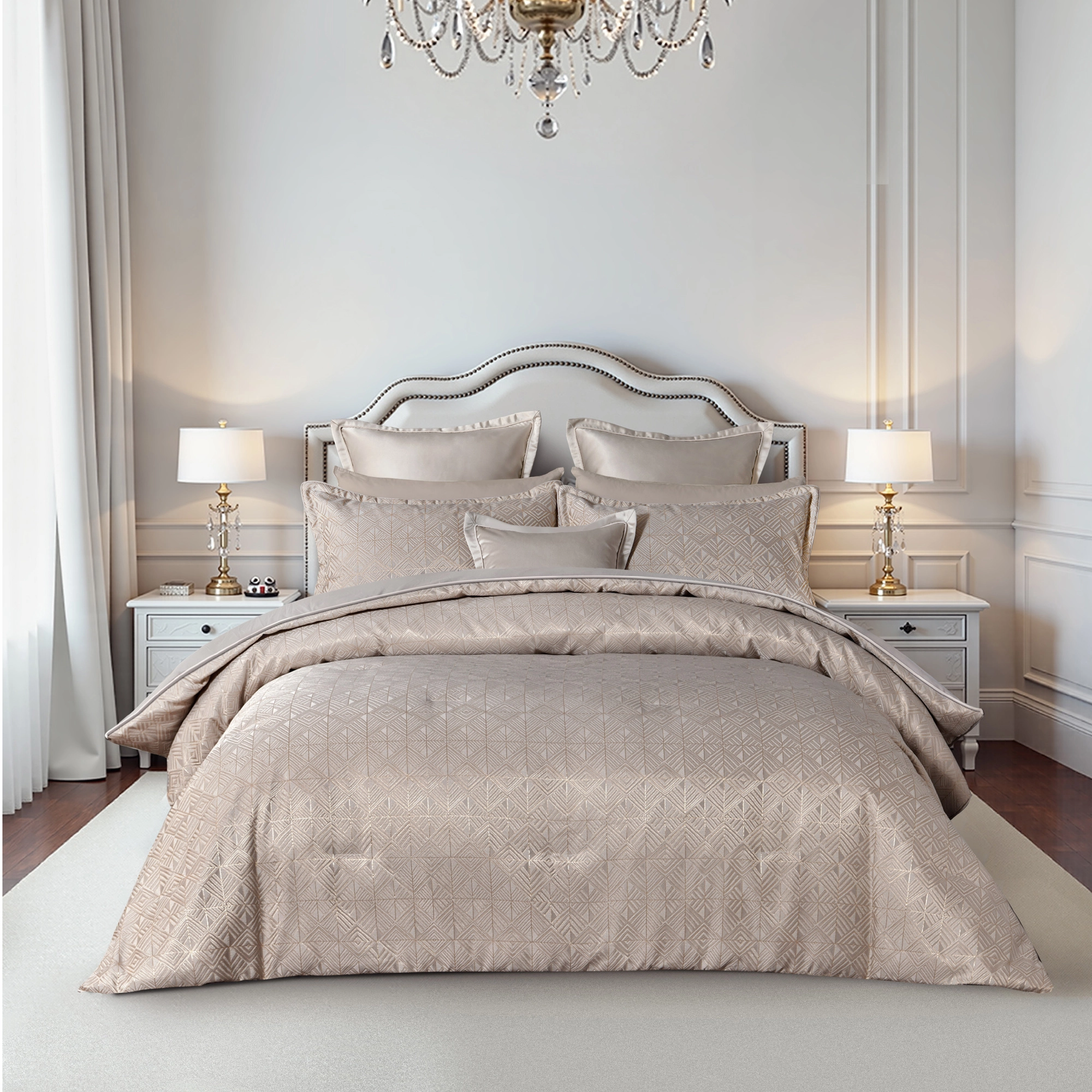 Bellagio Gold 6-Piece Comforter Set By Bianca