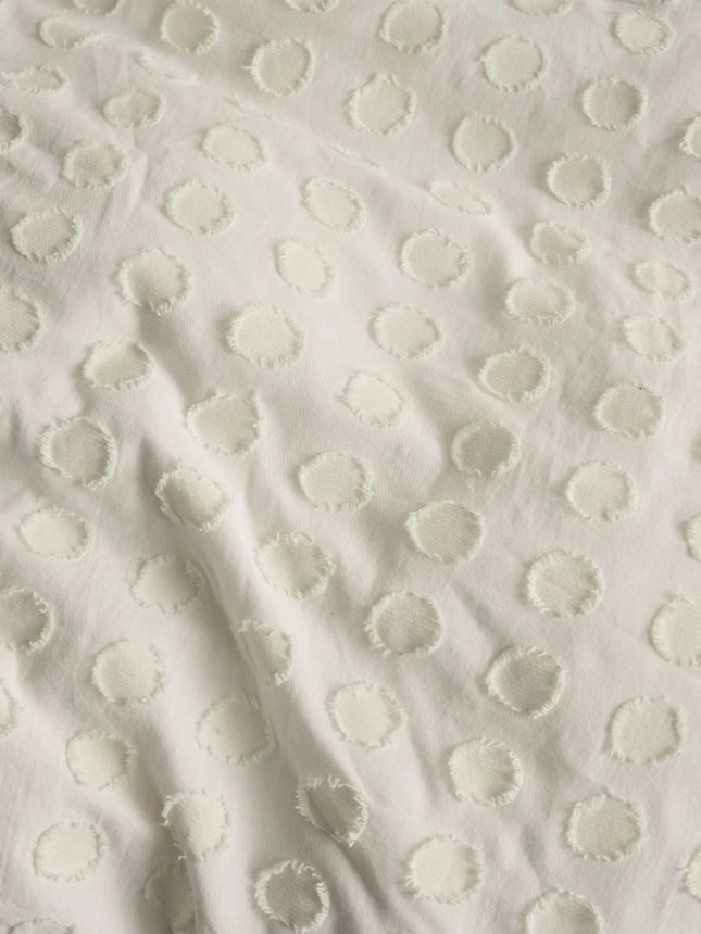 Benedita Mint Quilt Cover Set by Linen House