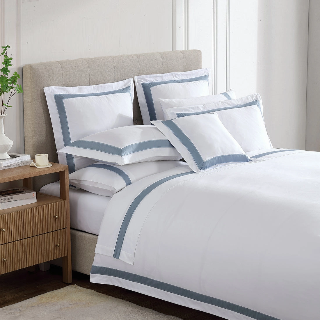 Bentley Denim Quilt Cover Set by Private Collection