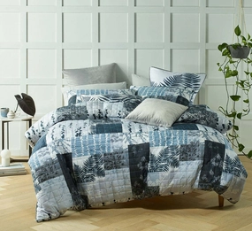 Botanic Quilted Quilt Cover Set by Bianca