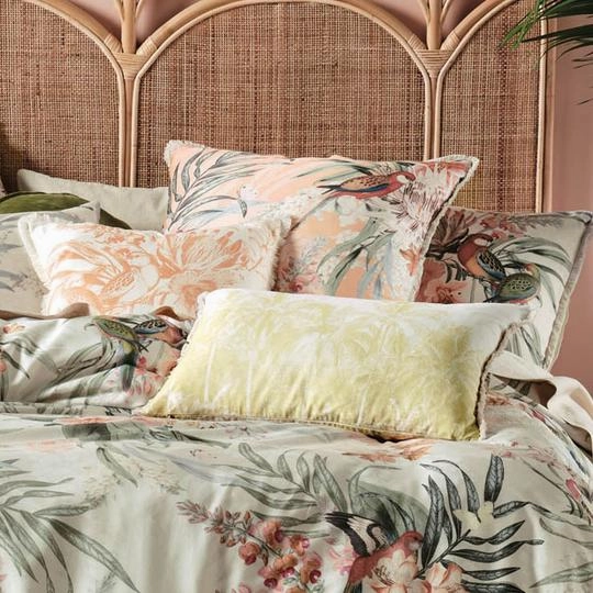 Briella Stone 48 x 48cm Filled Cushion by Linen house