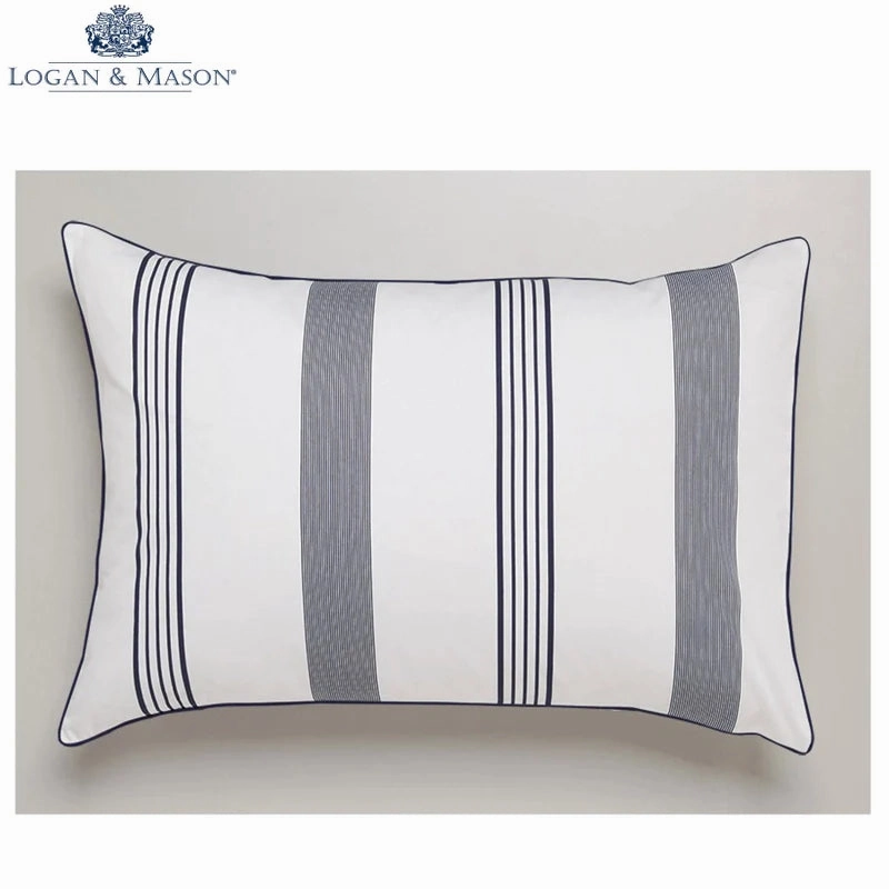 Bronson White Quilt Cover Set by Logan and Mason