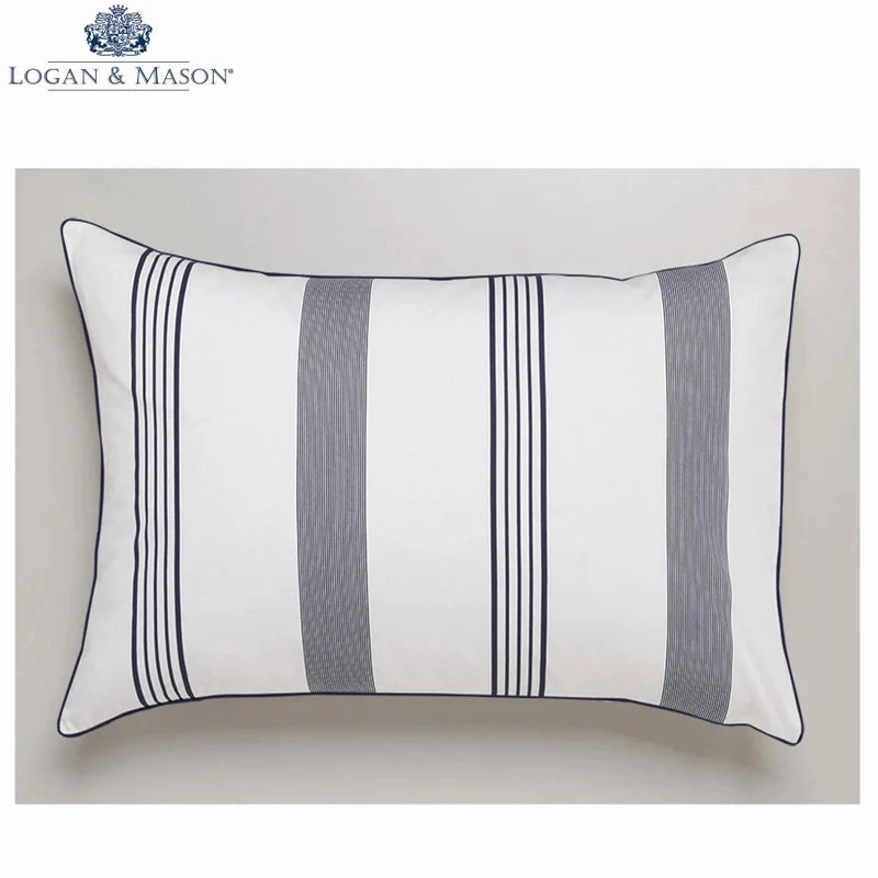 Bronson White Quilt Cover Set by Logan and Mason