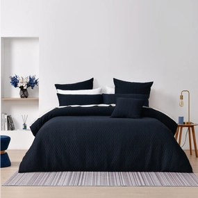 Burleigh Ink Quilt Cover Set By Bianca