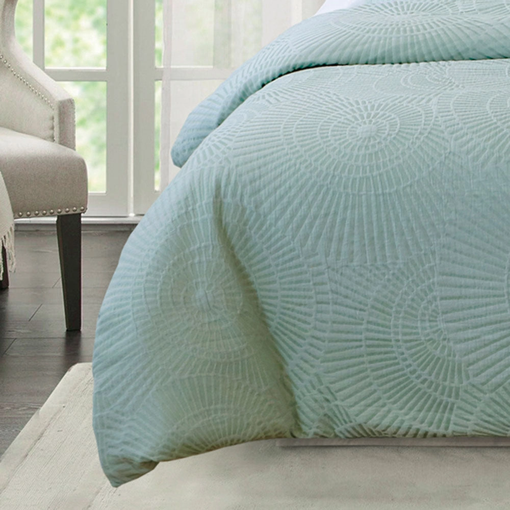 Byron Sage Quilt Cover Set by Bianca