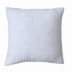 Byron White Cushion 43 x 43cm by Bianca