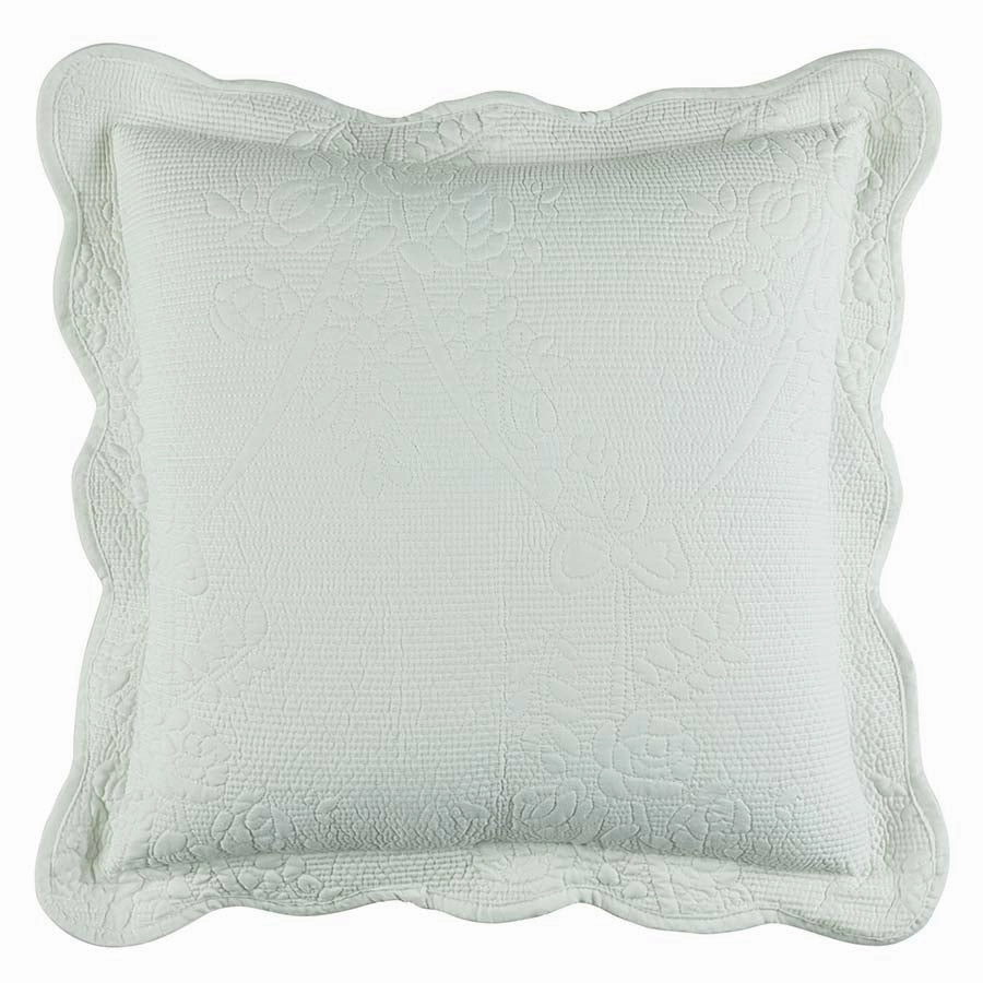 Capri White Quilt Cover Set by Bianca