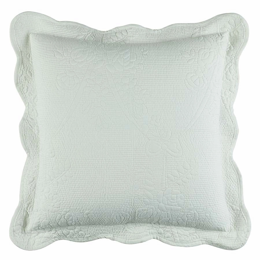 Capri White Quilt Cover Set by Bianca