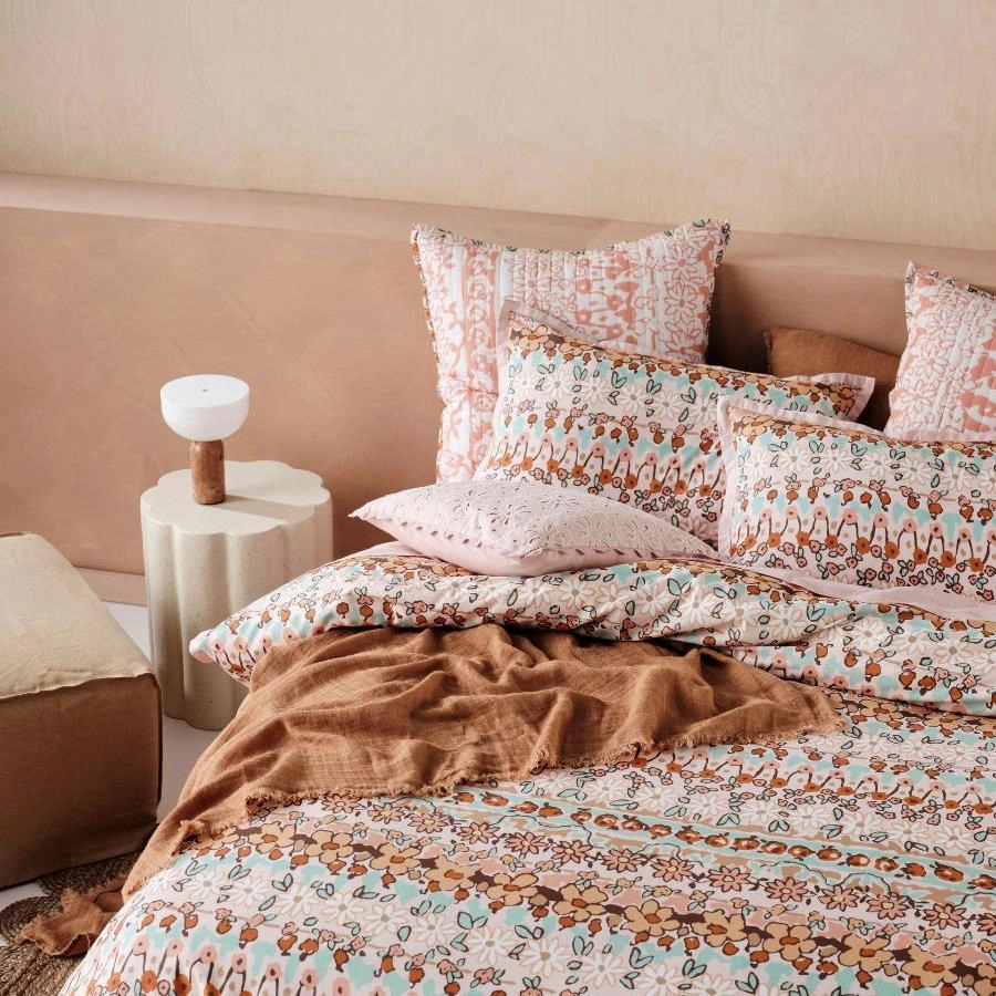 Cassis European Pillowcase by Linen House