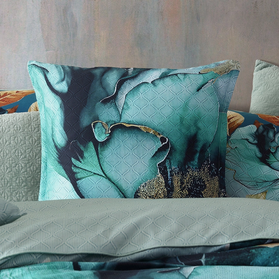Cheshire European Pillowcase by Logan and Mason