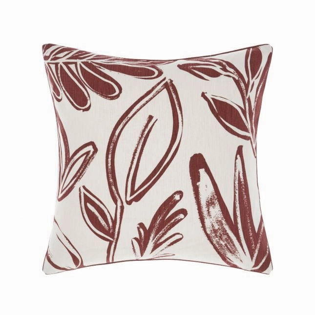 Claude Rust Cushion by Linen House