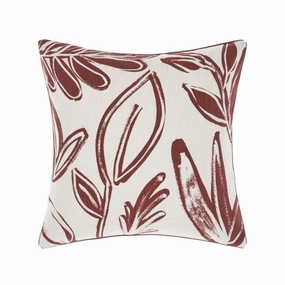 Claude Rust Cushion by Linen House