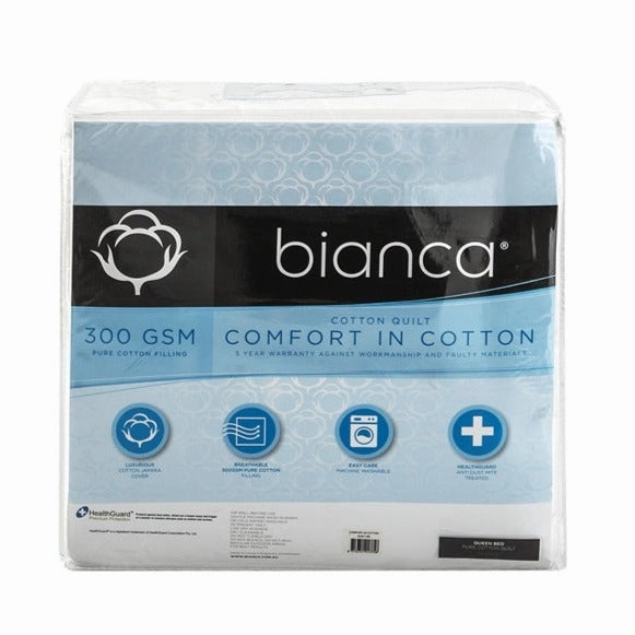 Comfort in Cotton 300gsm Summer Weight Quilt by Bianca