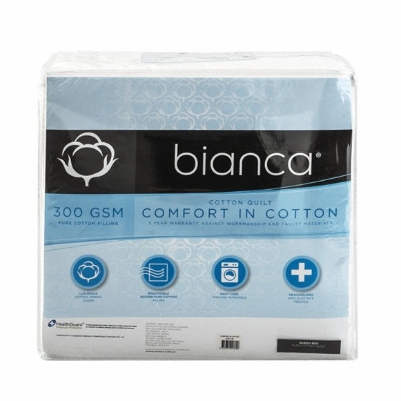Comfort in Cotton 300gsm Summer Weight Quilt by Bianca