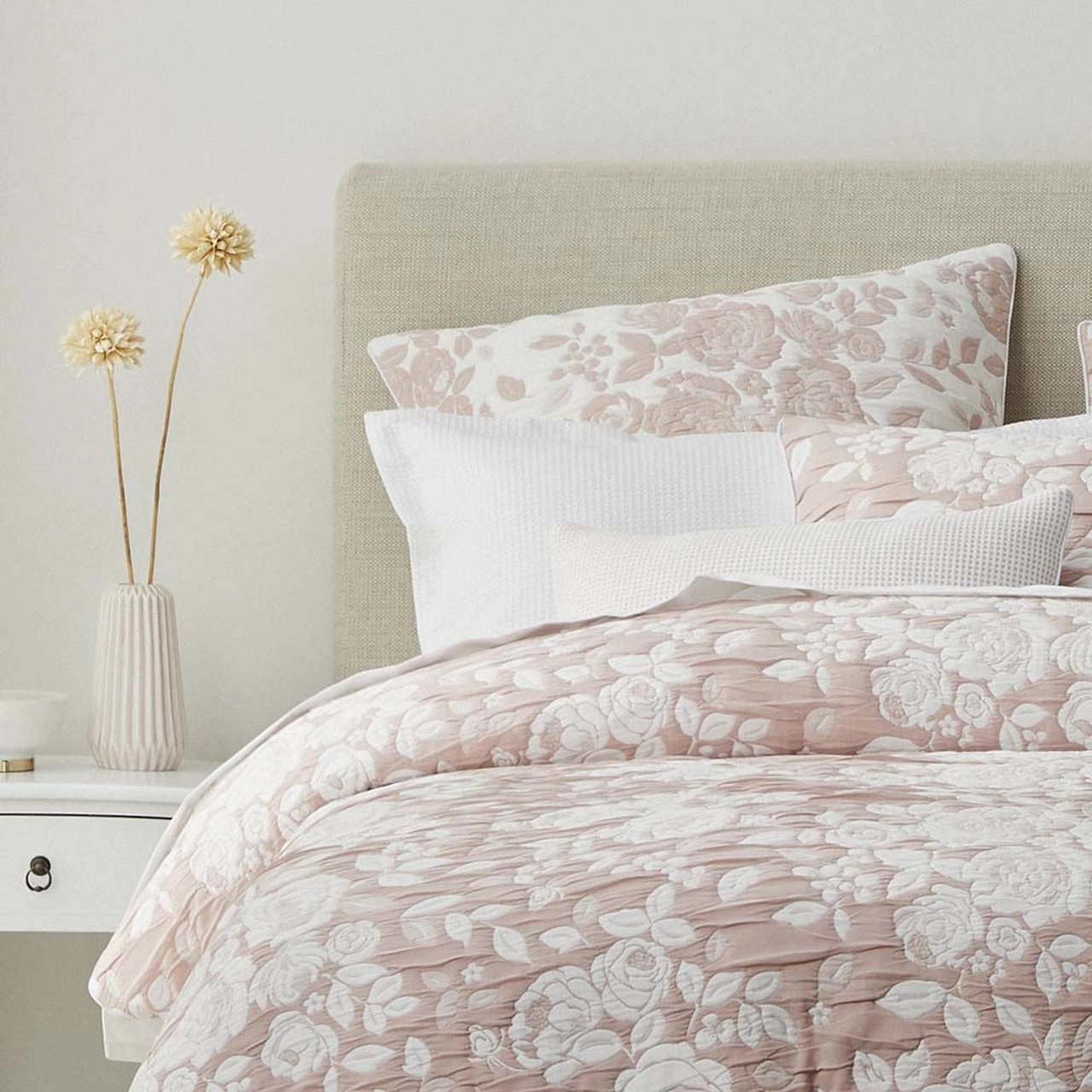 Coralie Dusk Quilt Cover Set by Logan and Mason Platinum