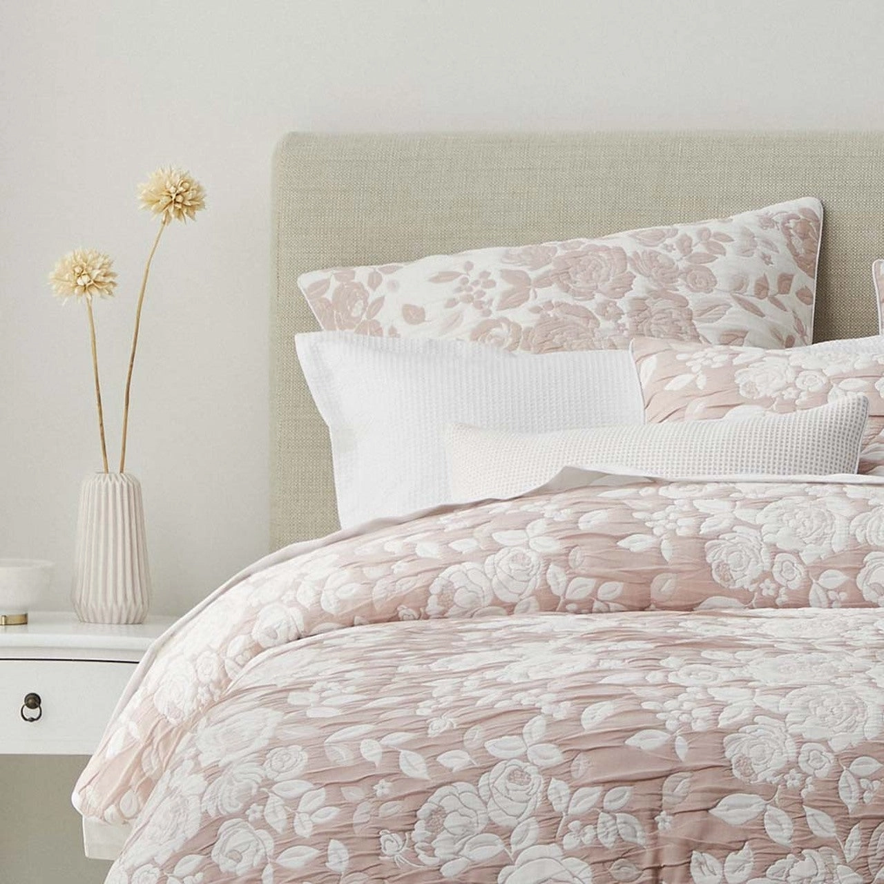 Coralie Dusk Quilt Cover Set by Logan and Mason Platinum