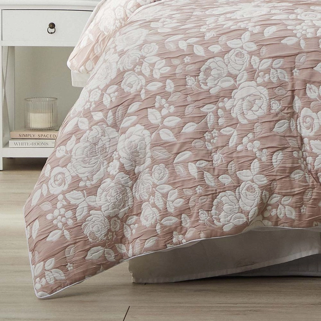 Coralie Dusk Quilt Cover Set by Logan and Mason Platinum
