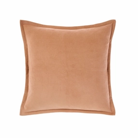 Den Caramel Square filled Cushion 48 x 48cm by Linen House
