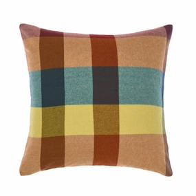 Eastwood Pecan European Pillowcase by Linen house