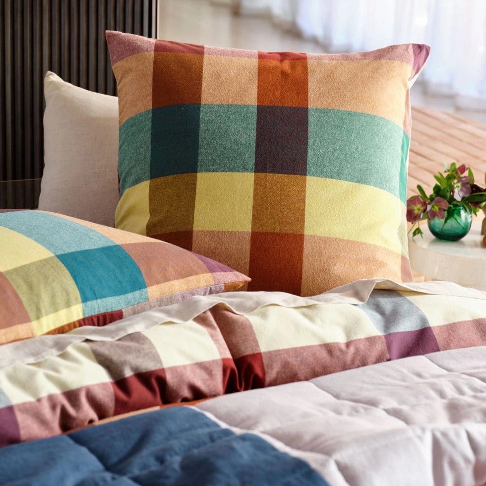 Eastwood Pecan Quilt Cover Set by Linen House