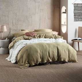 Elysian Eucalyptus Quilt Cover Set by Linen House