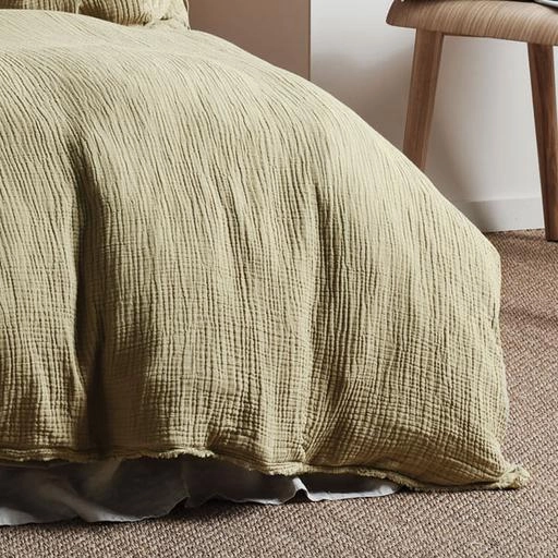 Elysian Eucalyptus Quilt Cover Set by Linen House