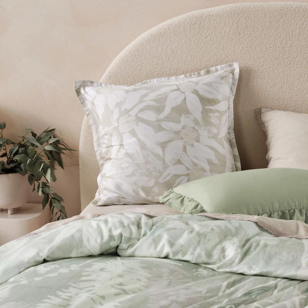 Esperance Leaf Quilt Cover Set by Linen House