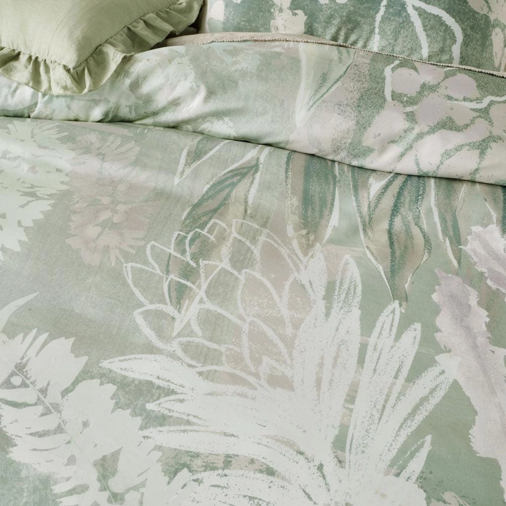 Esperance Leaf Quilt Cover Set by Linen House