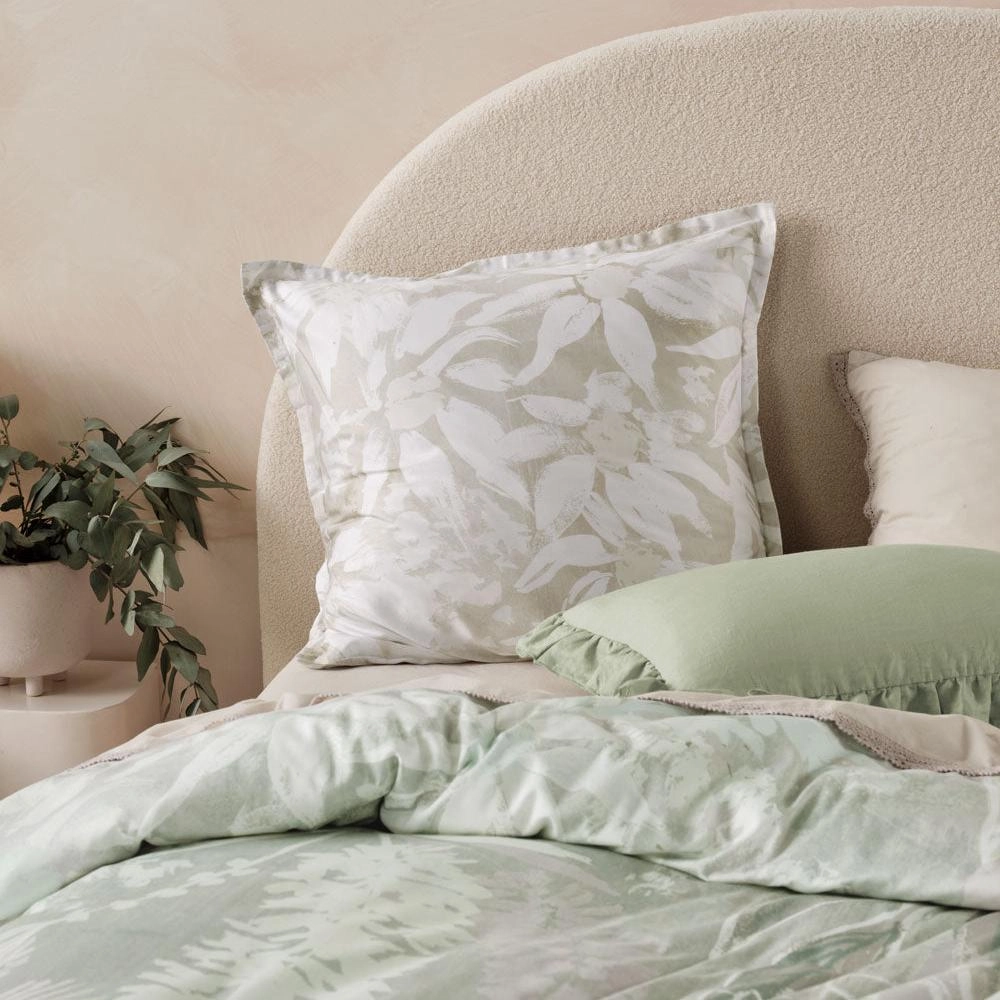 Esperance Leaf Quilt Cover Set by Linen House
