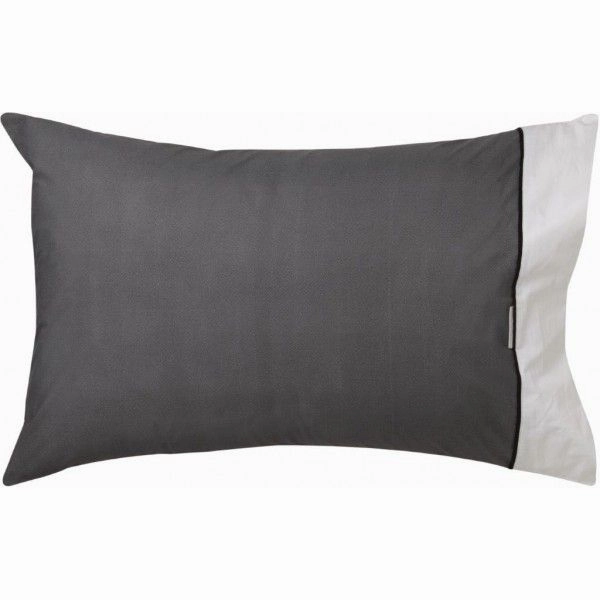 Essex Charcoal Quilt Cover Set by Logan & Mason