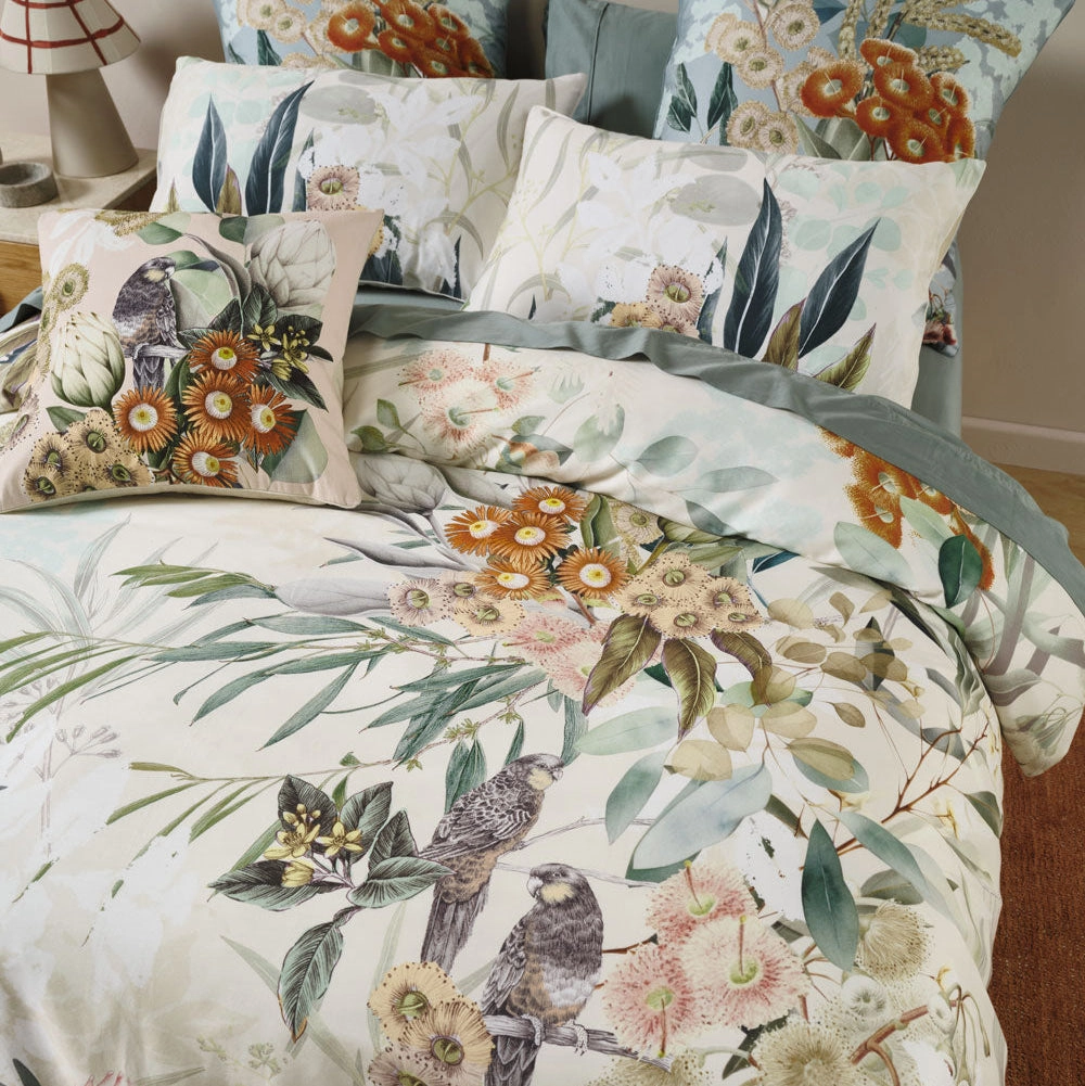 Eucalyptus Garden Quilt Cover Set by Linen House