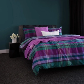 Ezra Quilt Cover Set by Bambury
