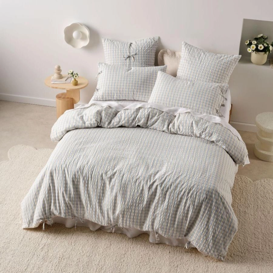 Ferrara Cornflower Cover Set by Linen House