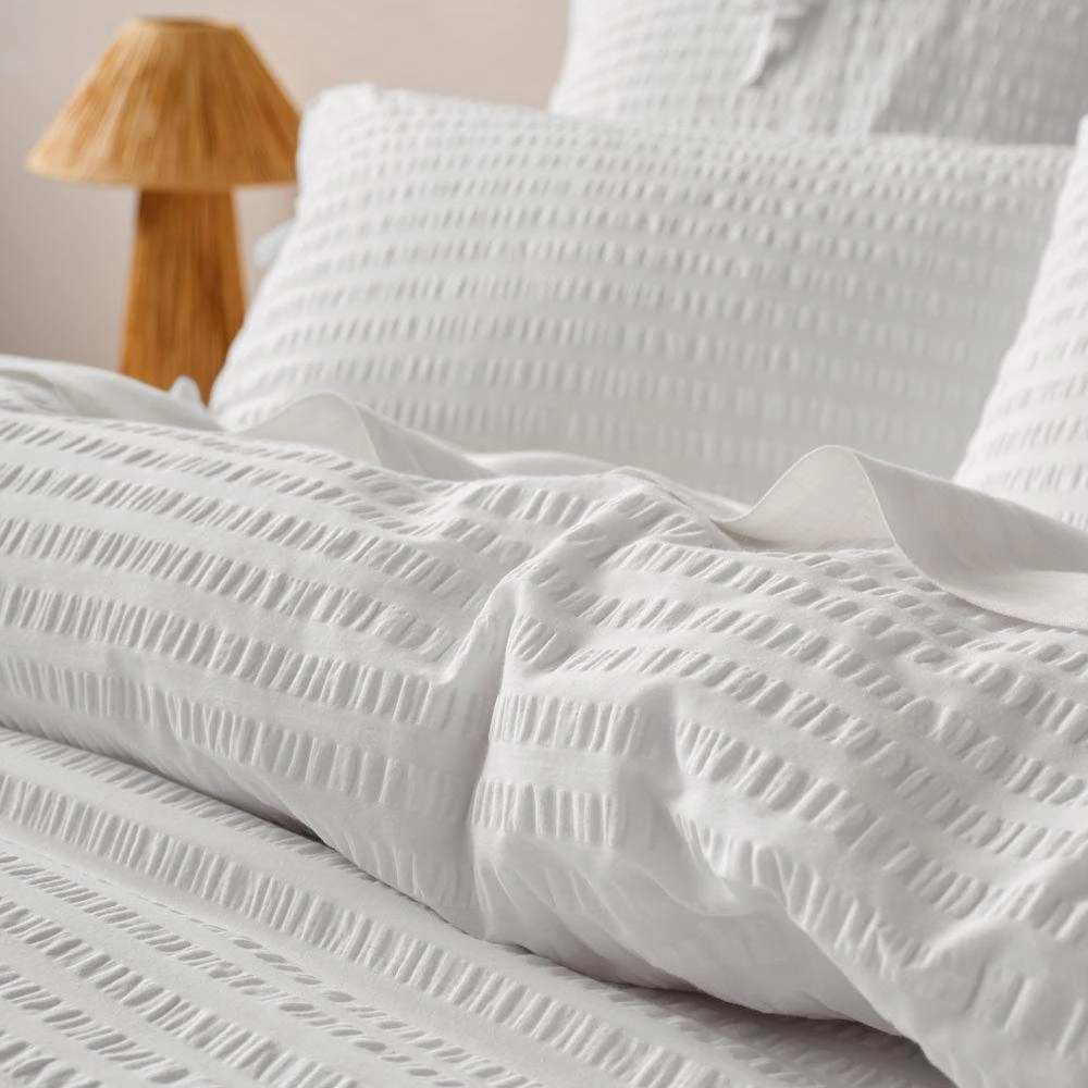 Ferrara White Cover Set by Linen House