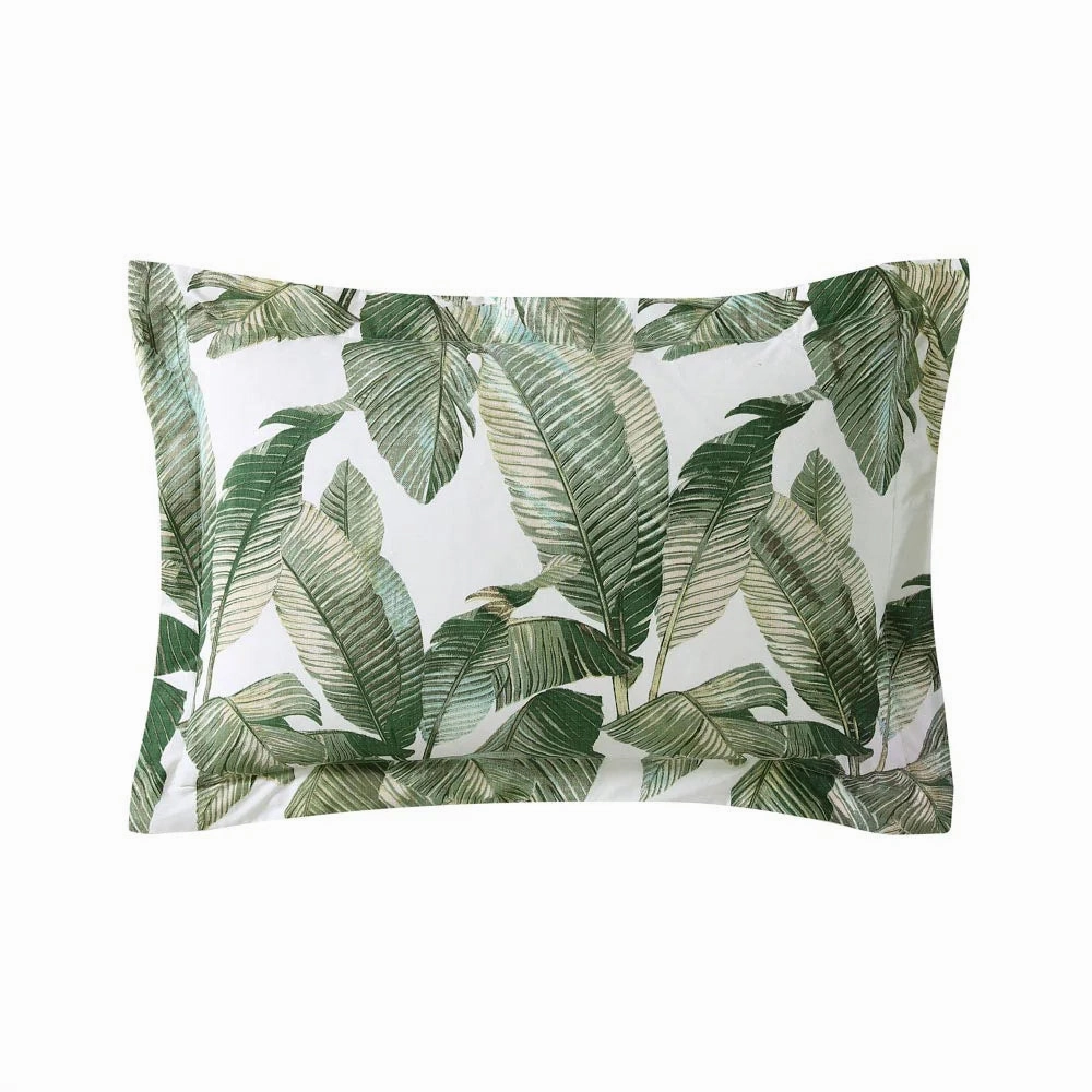 Fiesta Palms Green Quilt Cover Set by Tommy Bahama