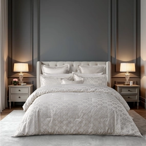 Firenze Pearl 6-Piece Comforter Set By Bianca