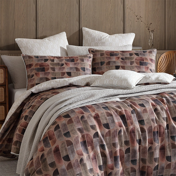 Fletcher Quilt Cover Set by Logan and Mason