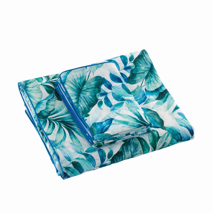 Flinders Blue Quilt Cover Set by Bianca